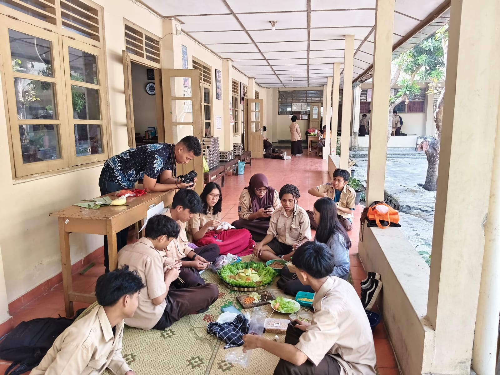 Lomba Kreasi Tumpeng Meriahkan HUT 85 SMA Taman Madya Ibu Pawiyatan
